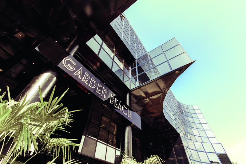 Garden Beach Hotel 주앙레핑 시설 사진